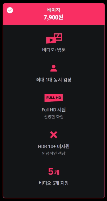 왓챠-베이직