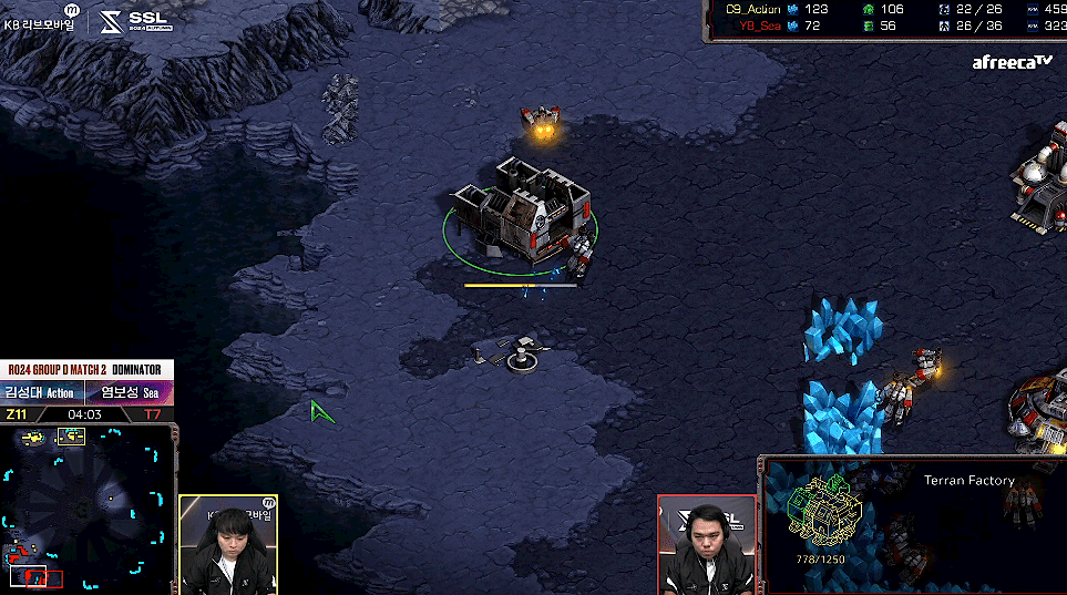 D조 2경기 테란메카닉