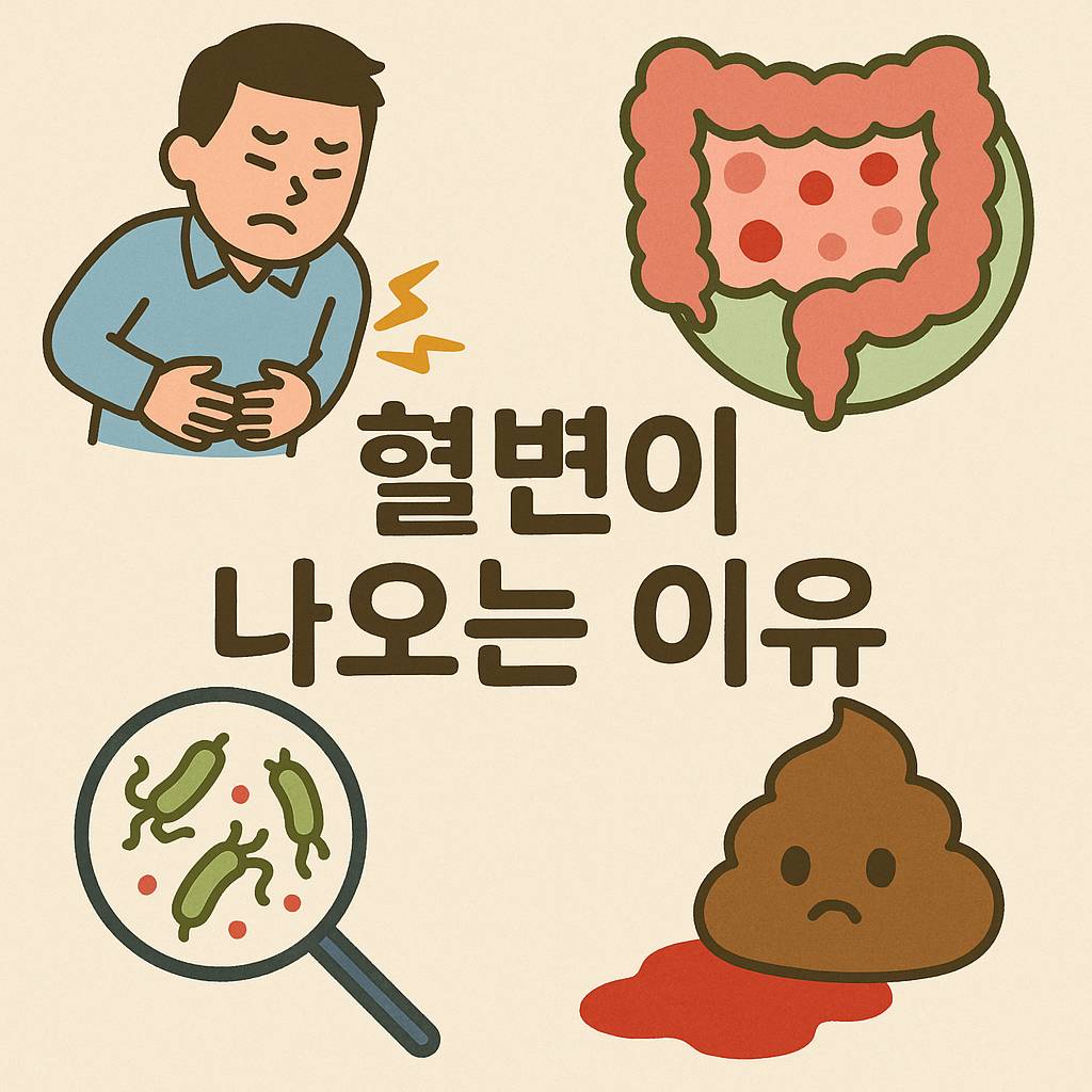 혈변이 나오는 이유