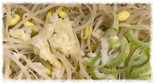 콩나물무침-단백질채소-근육