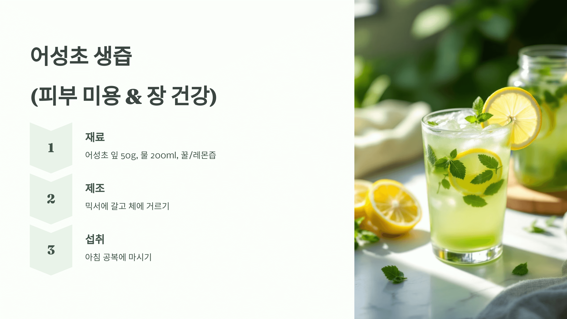 어성초 사진입니다.