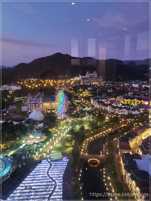 하우스텐보스야경 