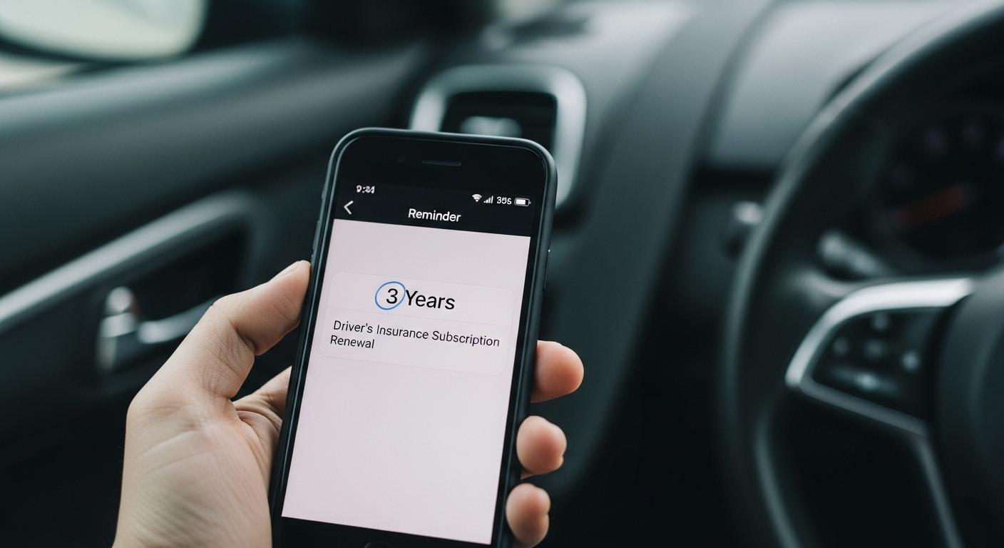 운전자보험 가입기간 3년