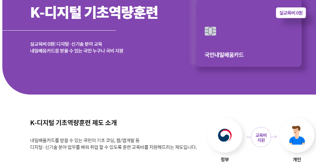 내일배움카드 사용처