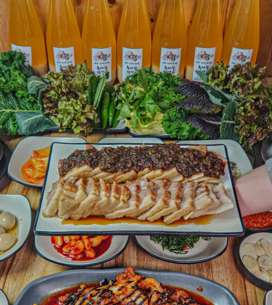 생생정보 우와한 식당 흑마늘제육쌈밥 &amp; 흑마늘수육쌈밥 음식점 위치