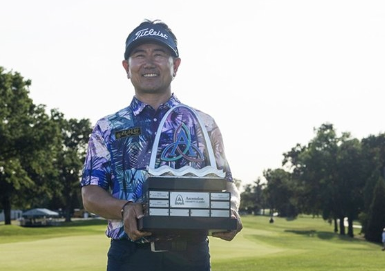 시니어 무대 첫 우승 '양용은'