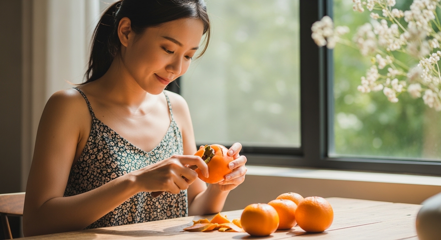 홍시 효능 부작용