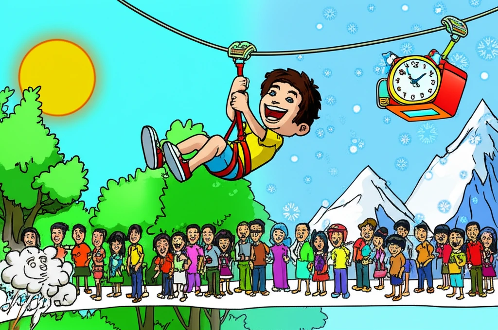 남이섬 짚와이어 입장료 및 소요 시간..