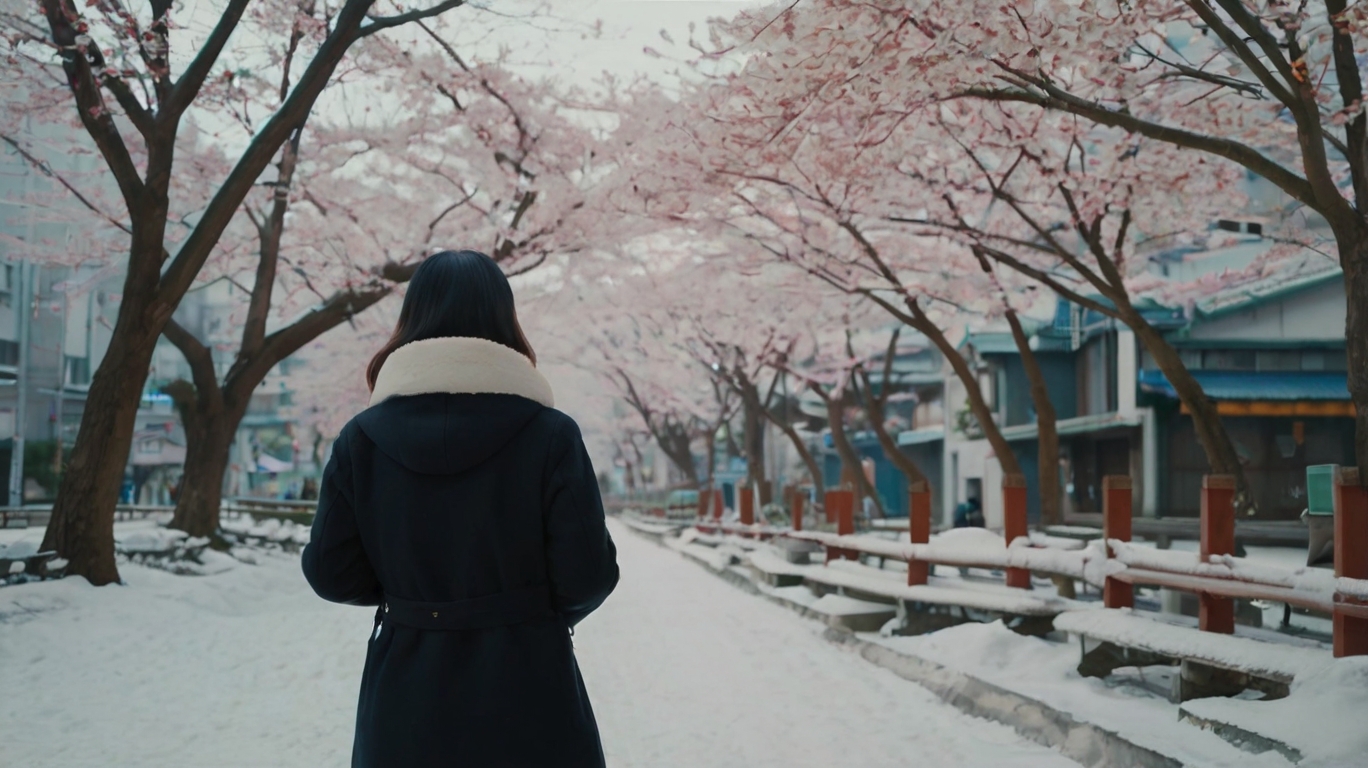 30대 여성 혼자 떠나는 일본 겨울 여행 참고 사진