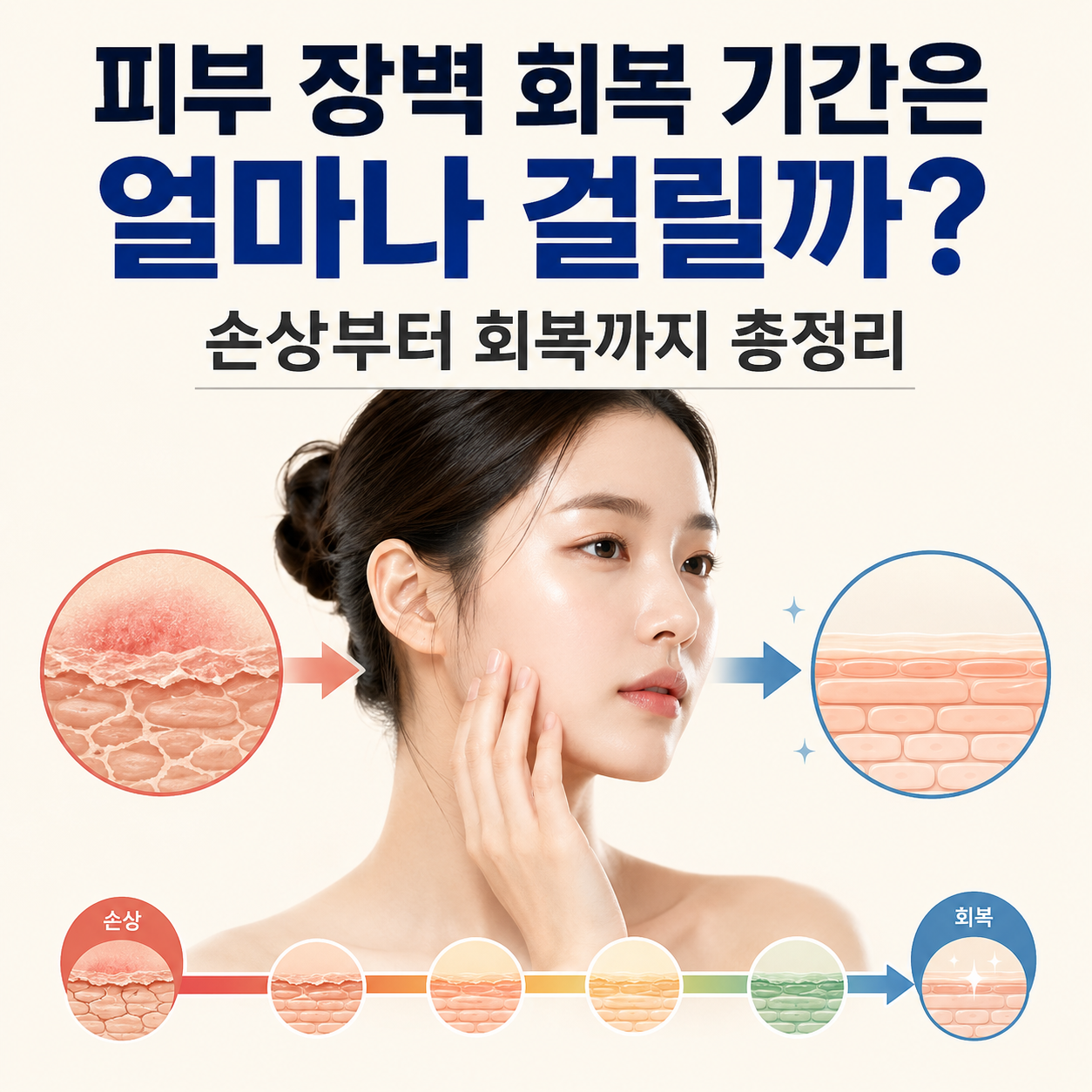 피부 장벽 회복 기간