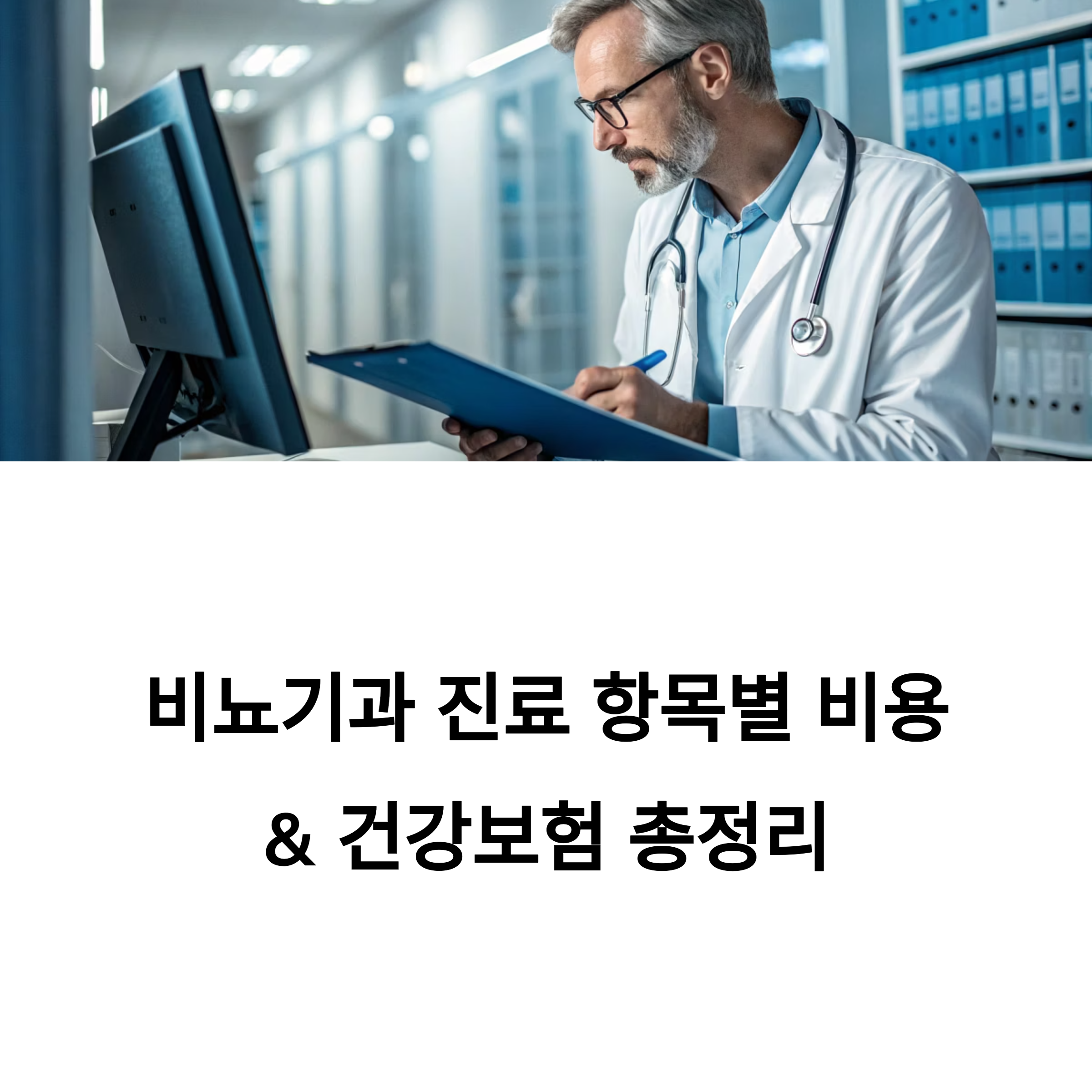 비뇨기과 진료비용 관련 사진