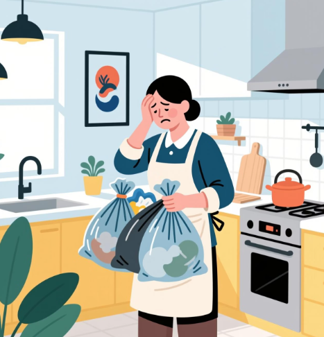 김장철 쓰레기배출법 