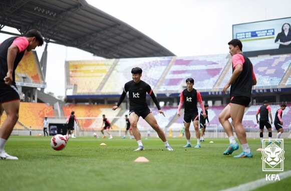 한국-파라과이-축구경기