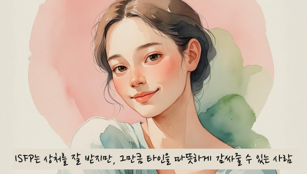 INFP는 상처받기 쉽지만, 동시에 그 누구보다 깊은 회복의 능력을 지녔습니다에 관한 그림입니다
