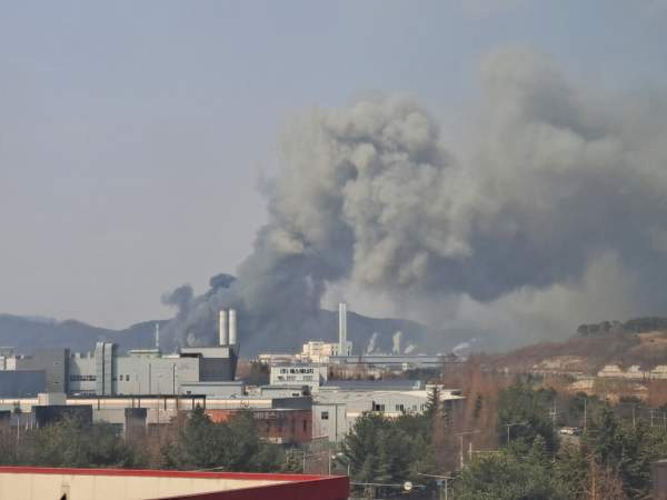 대전 문평동 화재 발생