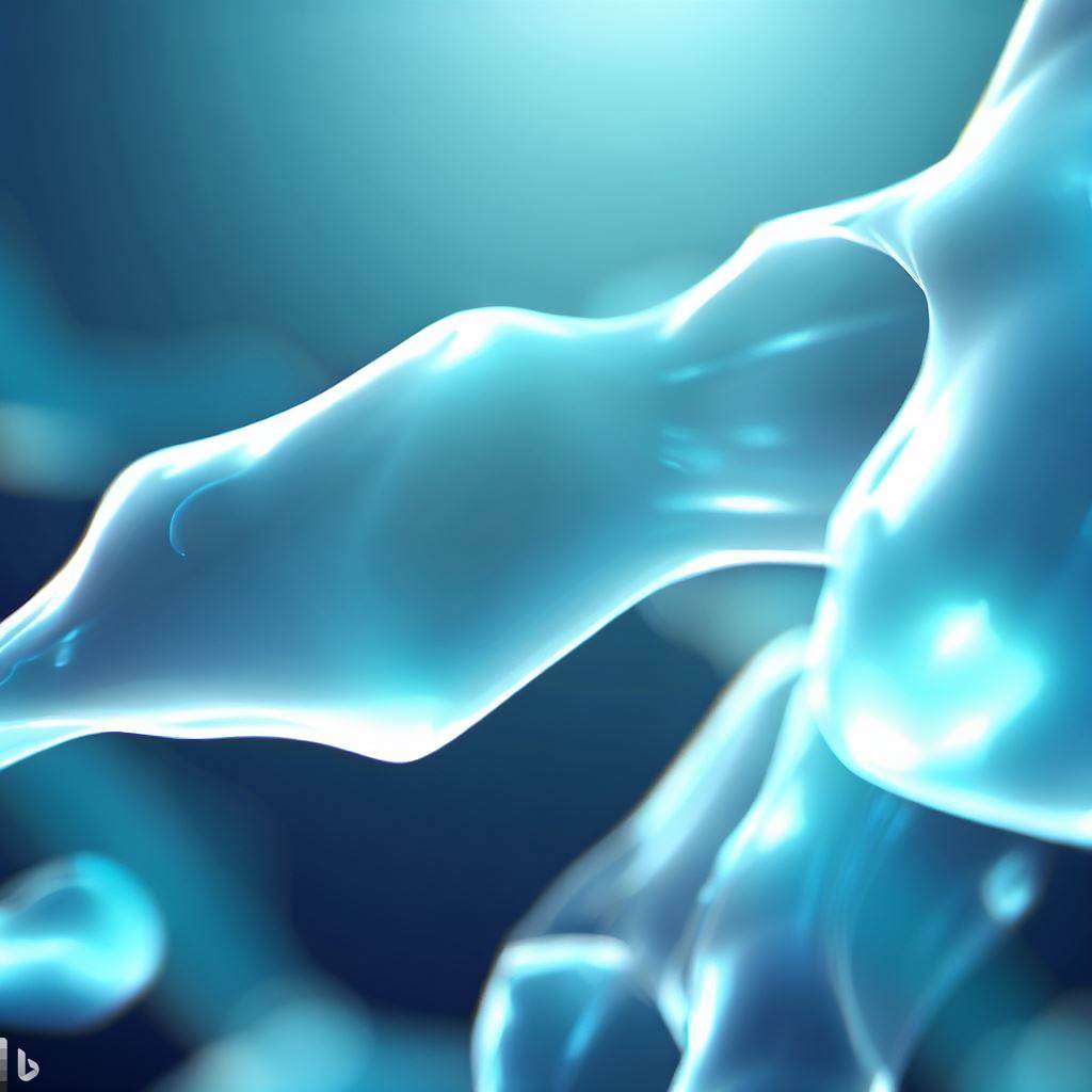 콜라겐 가상 이미지