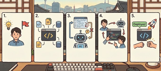 프롬프트 기반 AI 코딩수업, 교육, 부트캠프에서 쓰는 프레임워크