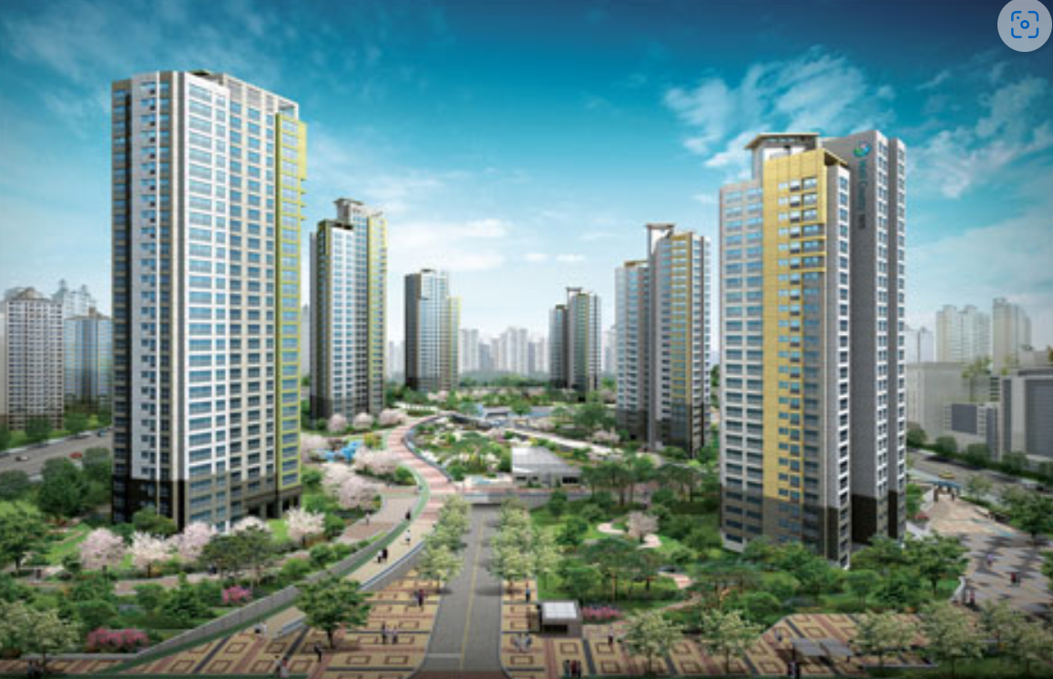 청라웰카운티 19단지 조감도