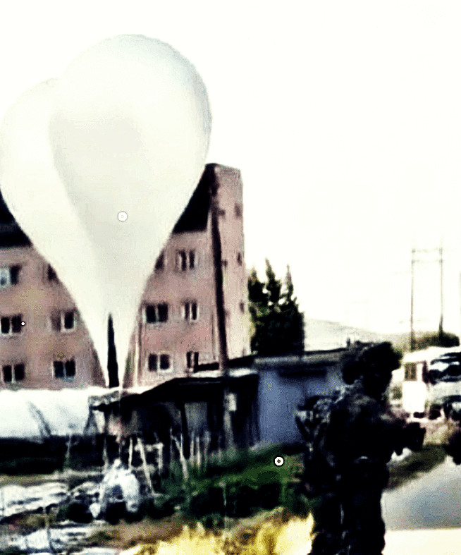 오물풍선 3차 살포 