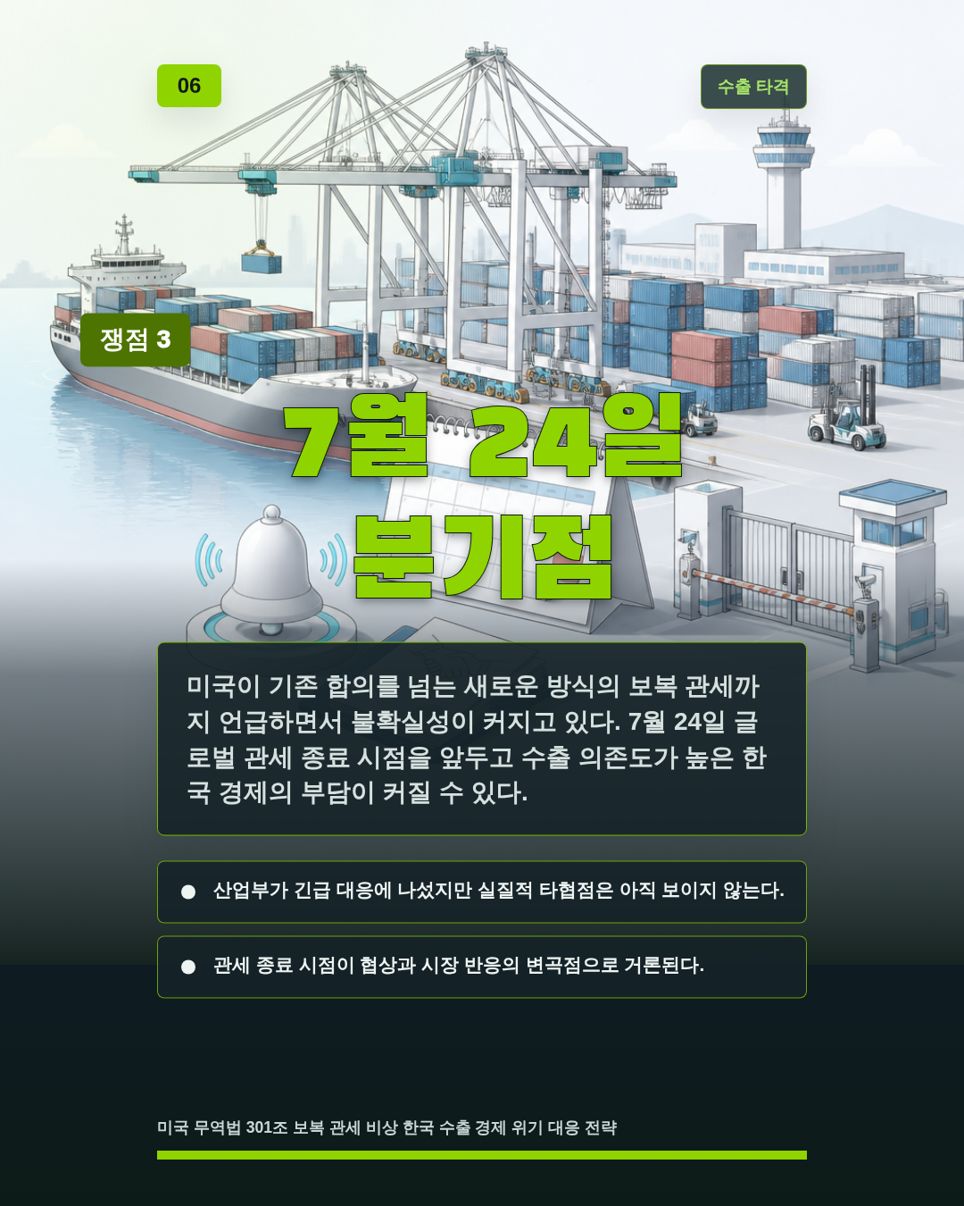 7월 24일 분기점