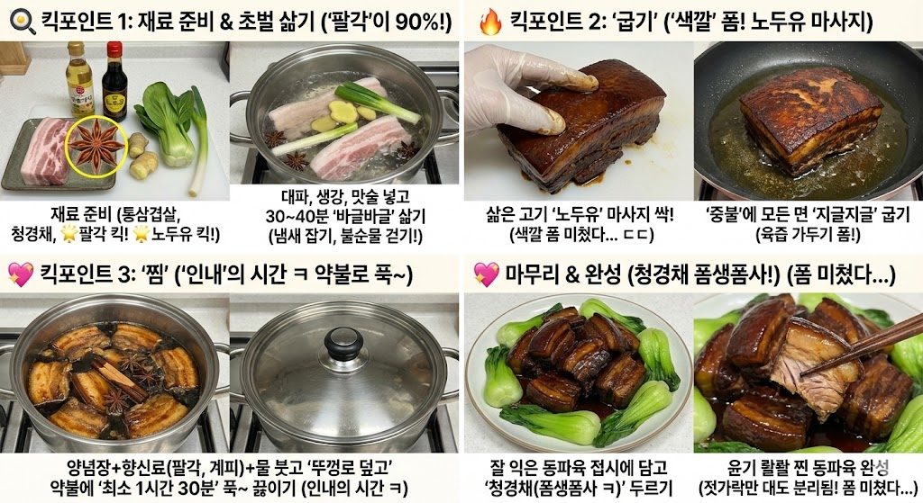 이연복 동파육 레시피