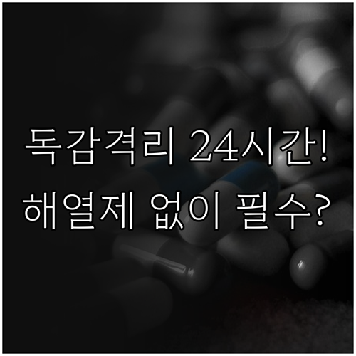 어린이집 독감 격리 기간 및 해열제 ..