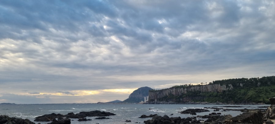 멀리서 보는 박수기정