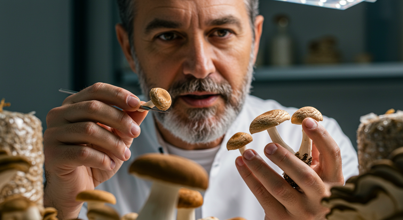 버섯소믈리에 우마미강도 수분증발 소금시점