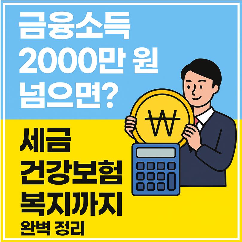 금융소득 2000, 세금, 건강보험, 복지