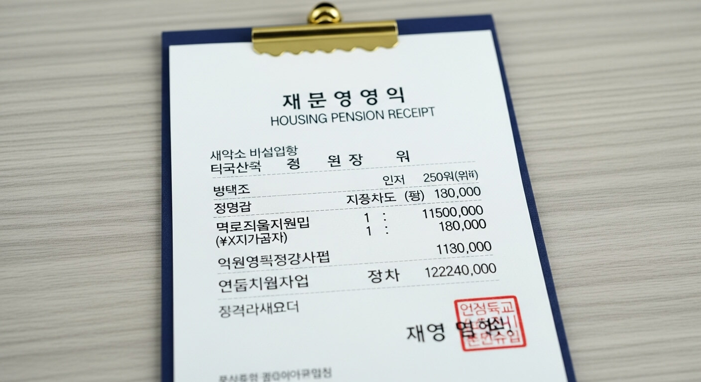 주택연금수령액계산