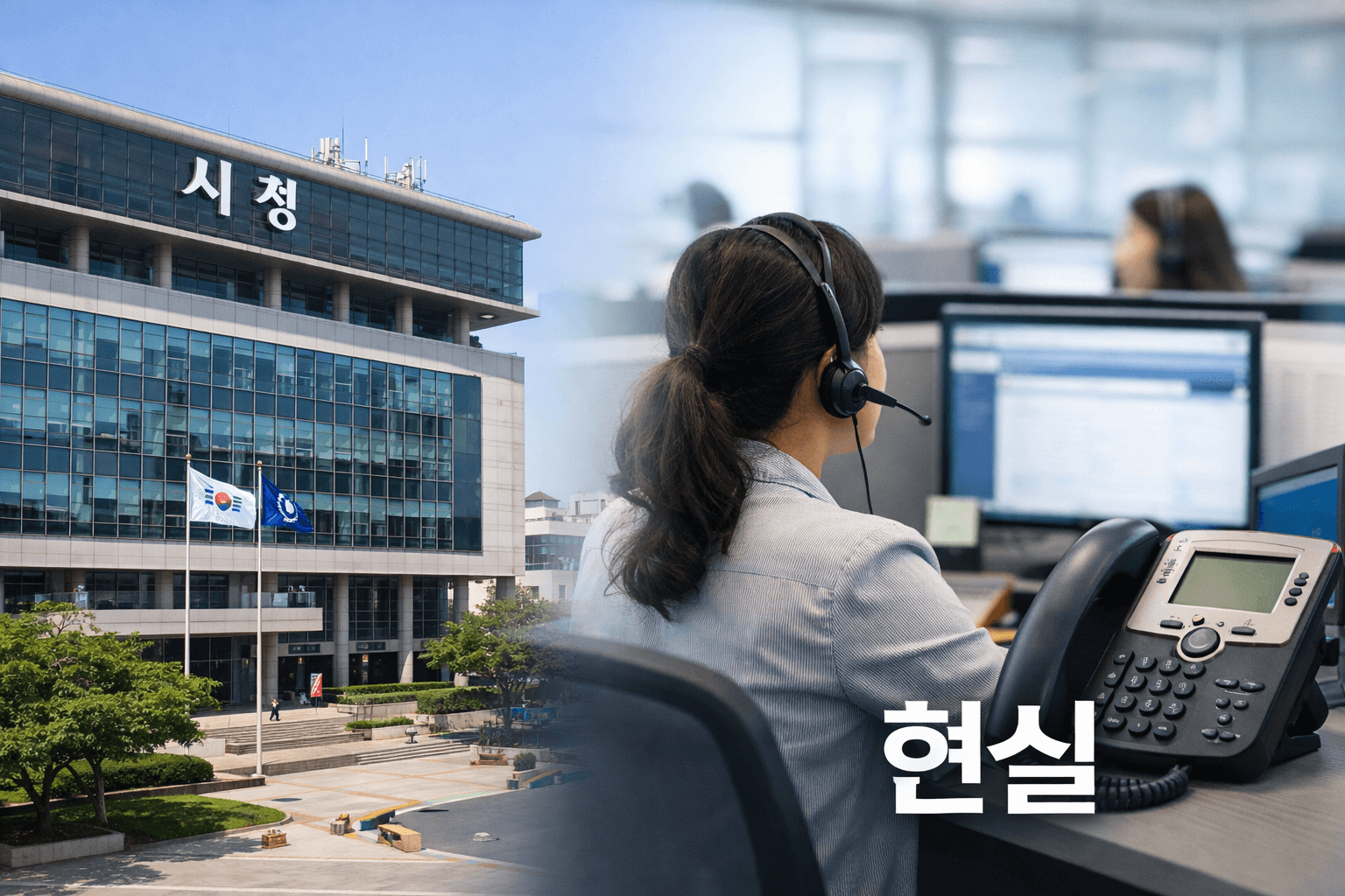 시청 민원 콜센터 전화 상담 후기, 기대와 현실 사이