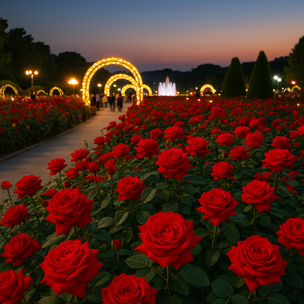 울산 대공원 장미축제