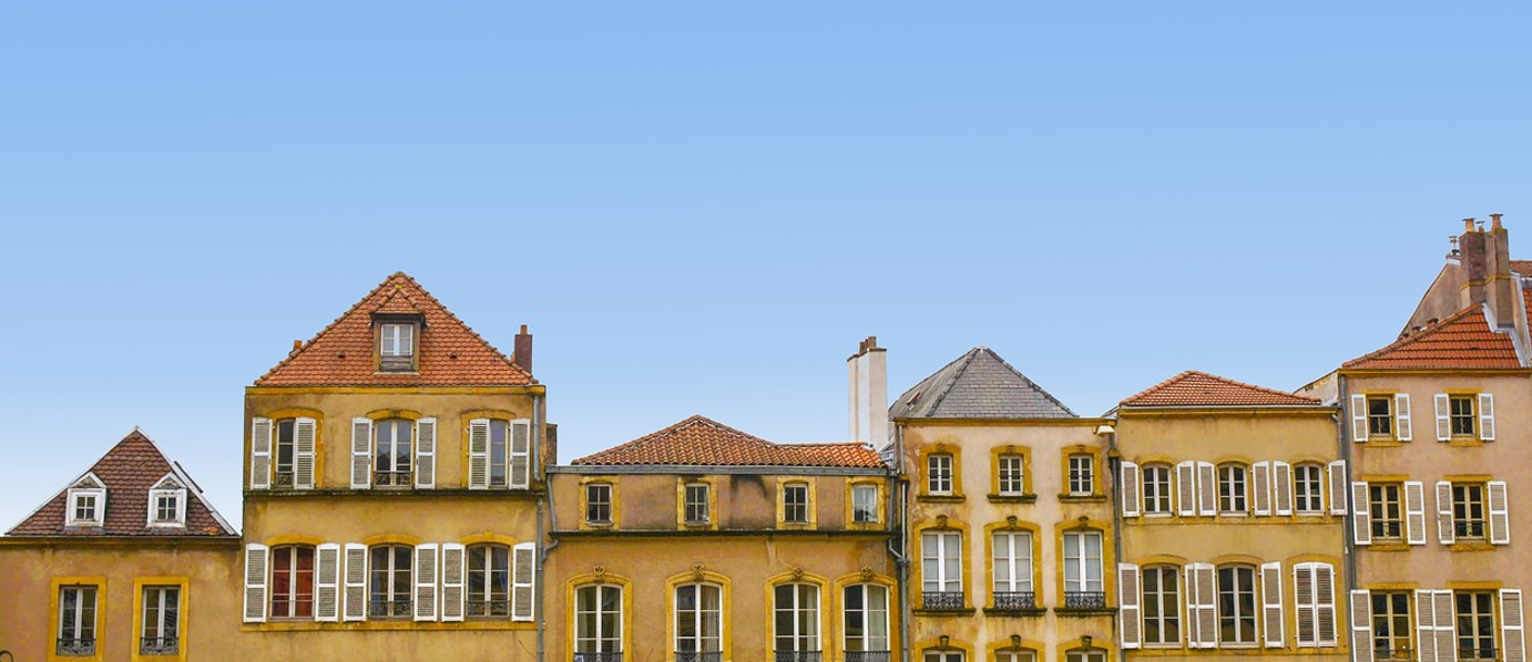 여러개의 집 그림