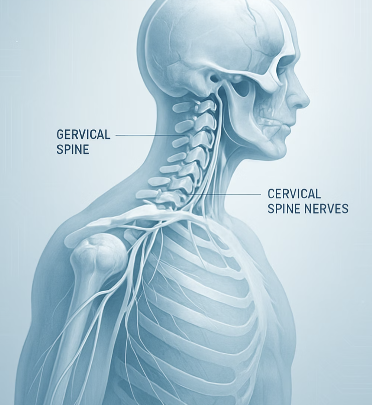 왜 목이 아니라 어깨가 아플까요?