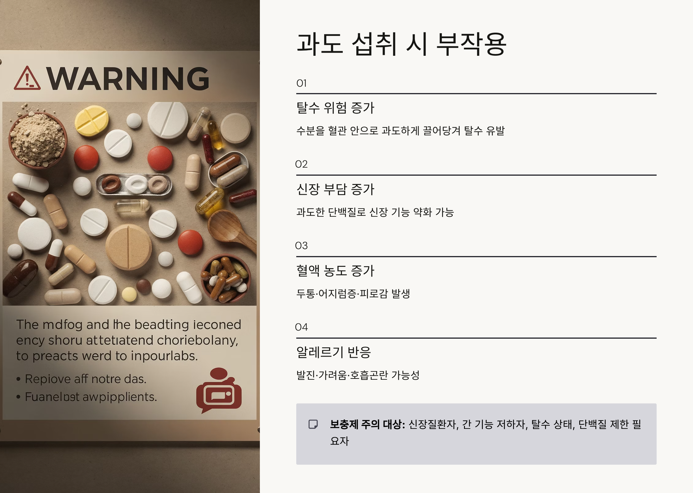 알부민 부작용