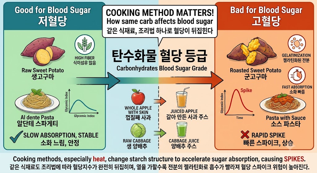 탄수화물 혈당 등급 이미지
