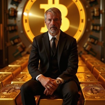 비트코인 전설, 마이클 세일러