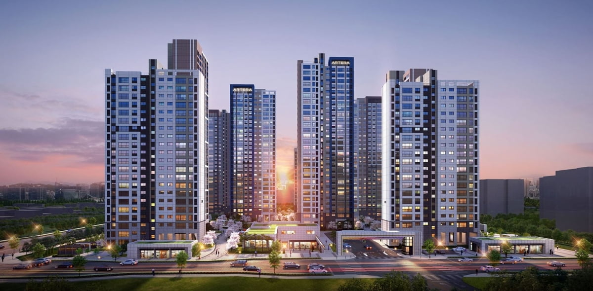 고양장항 아테라에 적용되는 외관 디자인.