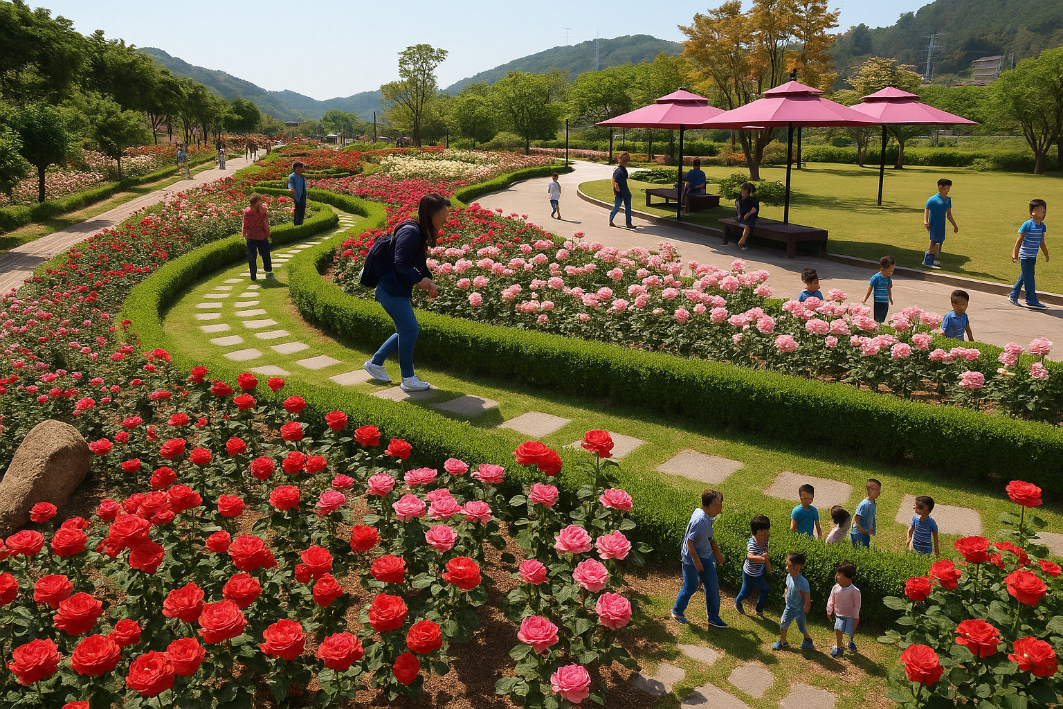 삼척 장미 축제 사진