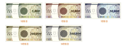 농협상품권 사용처 현금화 방법