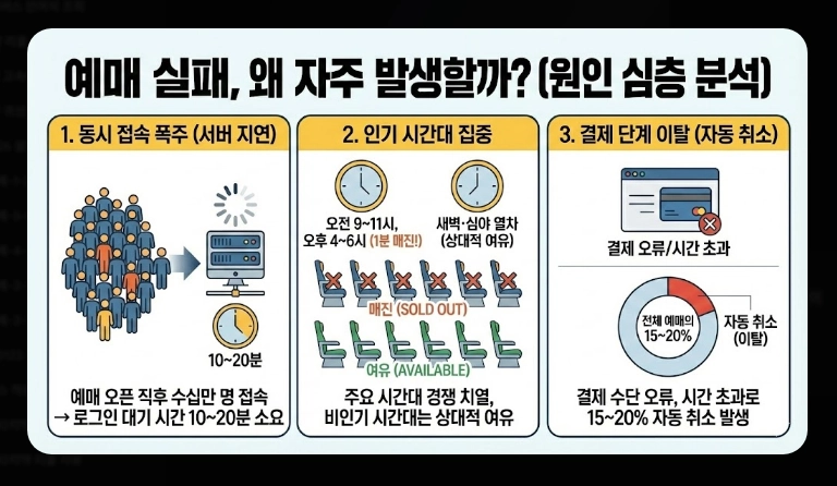 예매 실패 시 교통수단(고속버스,택시)(비교 + 전략)