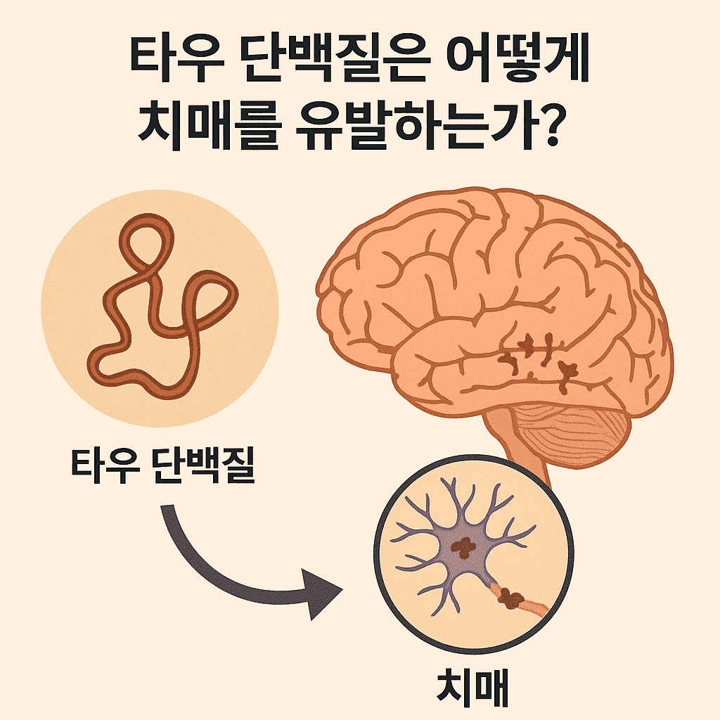 타우 단백질은 어떻게 치매를 유발하는가?