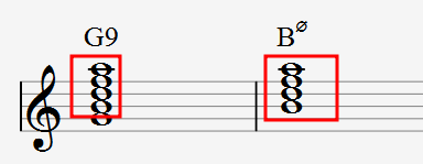 도미넌트 기능의 대리코드(CM7 스케일 기준) : Bm7-5