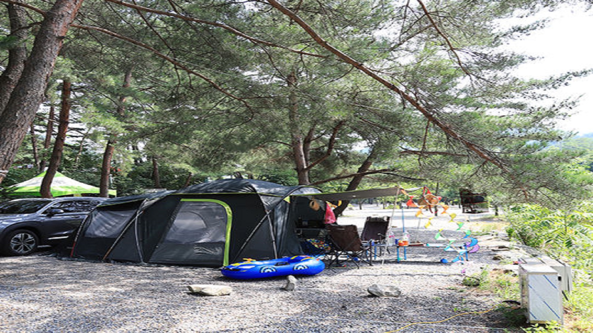 영월군 황토와 통나무 캠핑장 예약 바로가기