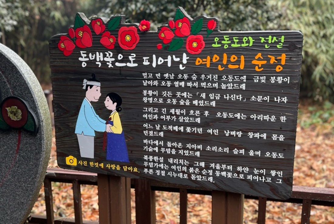 여수 오동도 산책길