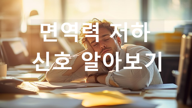 면연력 저하