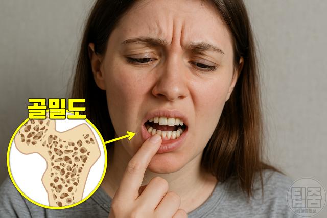 골다공증 증상 초기증상 잇몸 치주질환