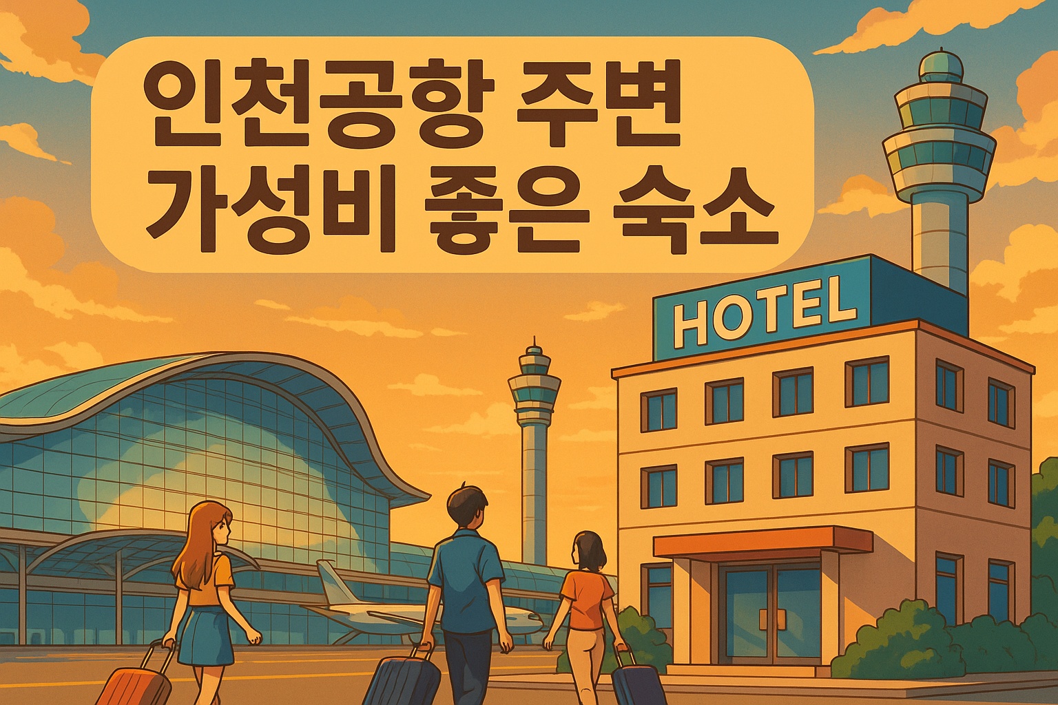 인천공항 주변 가성비 좋은 숙소