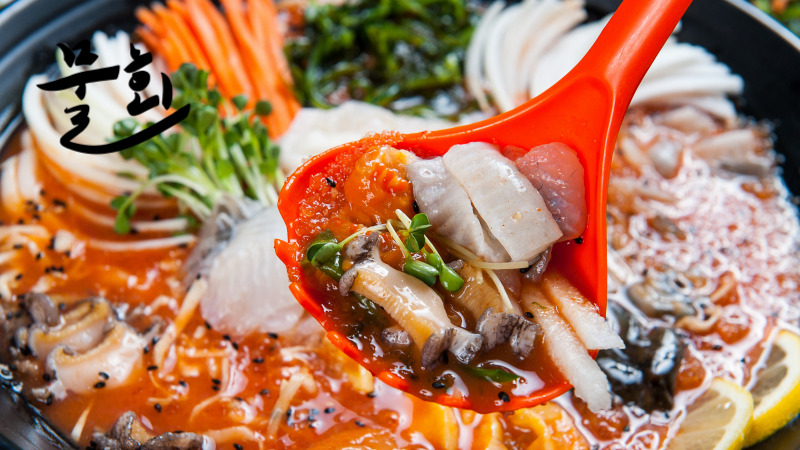 시원한 물회 한 그릇