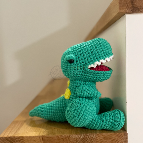 착하면으로 직접 만든 공룡 인형 이미지